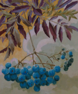 Iceberries, oil on canvas, 35x45, 2013