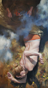 Spingawakening, oil on canvas, 50x130cm, 2008