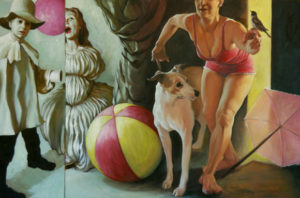 Talent, oil on canvas, 100x140cm, 2008